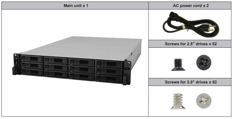 Thiết bị lưu trữ mạng NAS Synology SA3600 Thiết bị lưu trữ mạng NAS Synology SA3600
