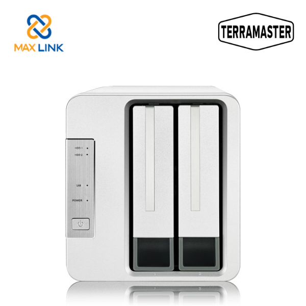Thiết bị lưu trữ mạng NAS TERRAMASTER F2-210 Thiết bị lưu trữ mạng NAS TERRAMASTER F2-210