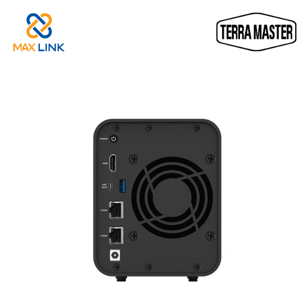 Thiết bị lưu trữ mạng NAS TerraMaster F2-424 Thiết bị lưu trữ mạng NAS TerraMaster F2-424