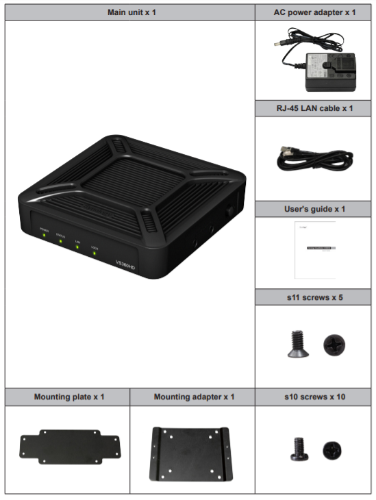 Thiết bị xuất hình Synology Surveillance Station VS360HD Thiết bị xuất hình Synology Surveillance Station VS360HD