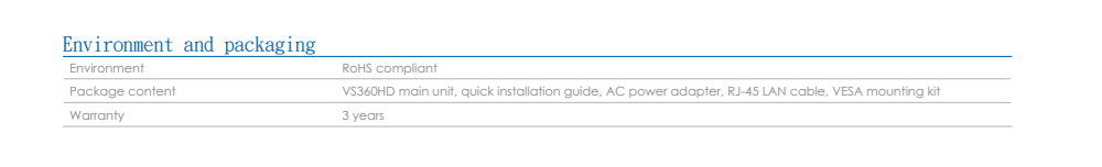 Thiết bị xuất hình Synology Surveillance Station VS360HD Thiết bị xuất hình Synology Surveillance Station VS360HD