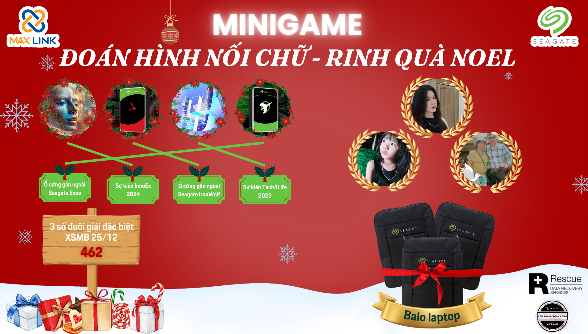 Thông Báo Kết Quả Minigame "Đoán Hình Nối Chữ – Rinh Quà Noel" Thông Báo Kết Quả Minigame "Đoán Hình Nối Chữ – Rinh Quà Noel"