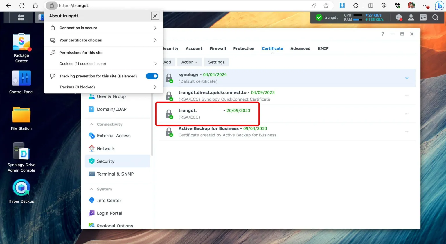 Thủ thuật giúp tăng cường bảo mật cho NAS Synology Thủ thuật giúp tăng cường bảo mật cho NAS Synology