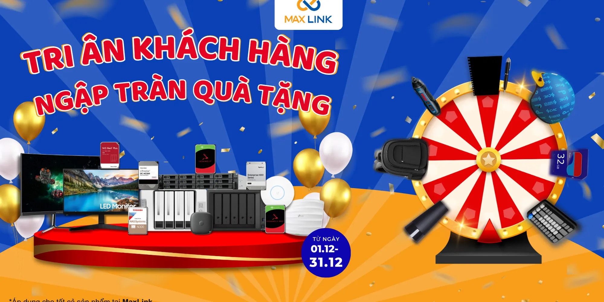 Chương Trình Tri Ân Khách Hàng - Ngập Tràn Quà Tặng