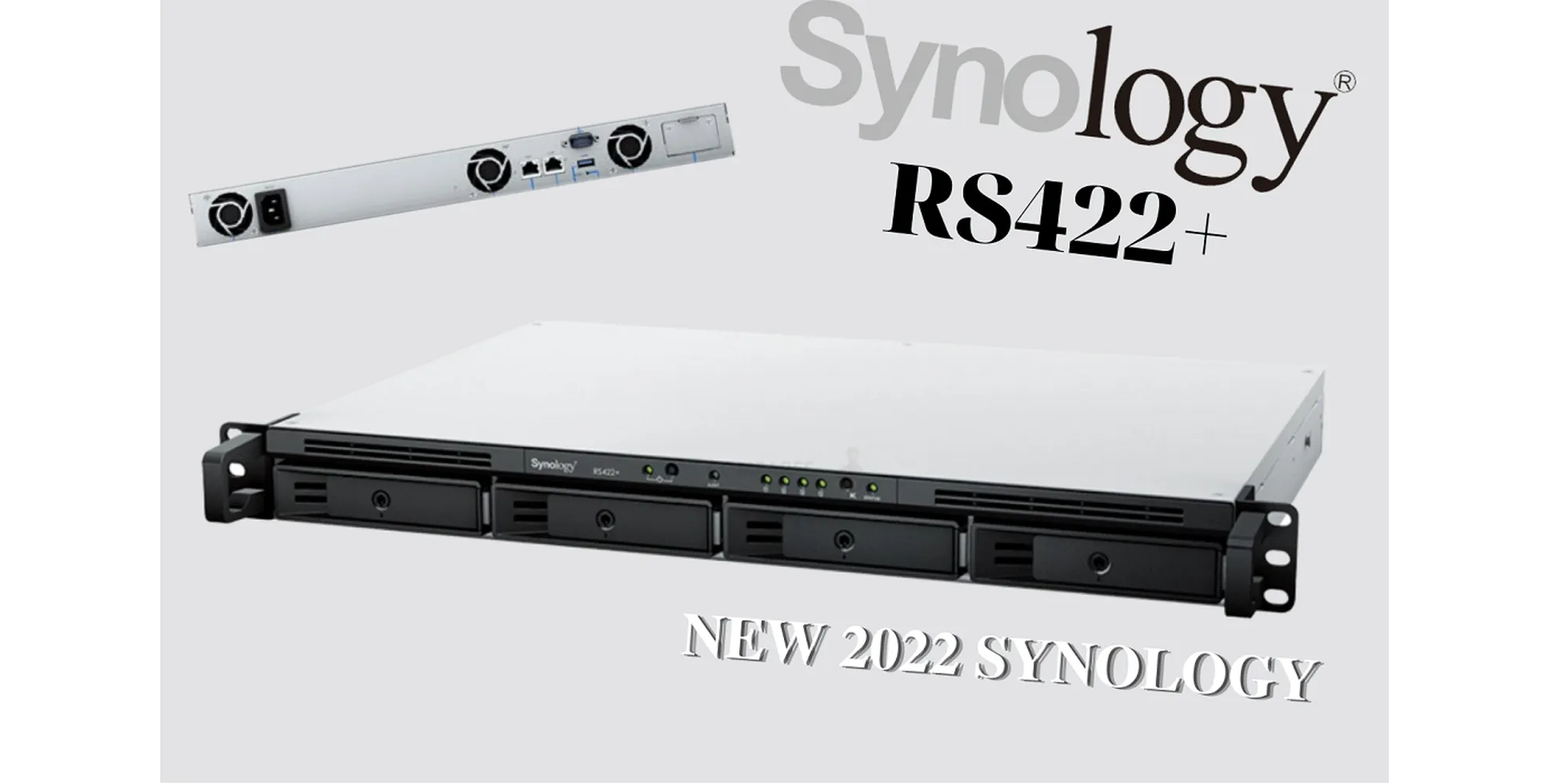 Synology giới thiệu NAS RackStation RS422+