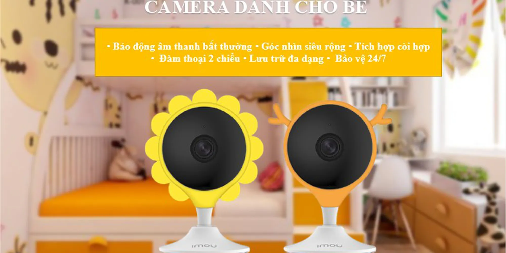 Camera quan sát dành cho em bé - Imou