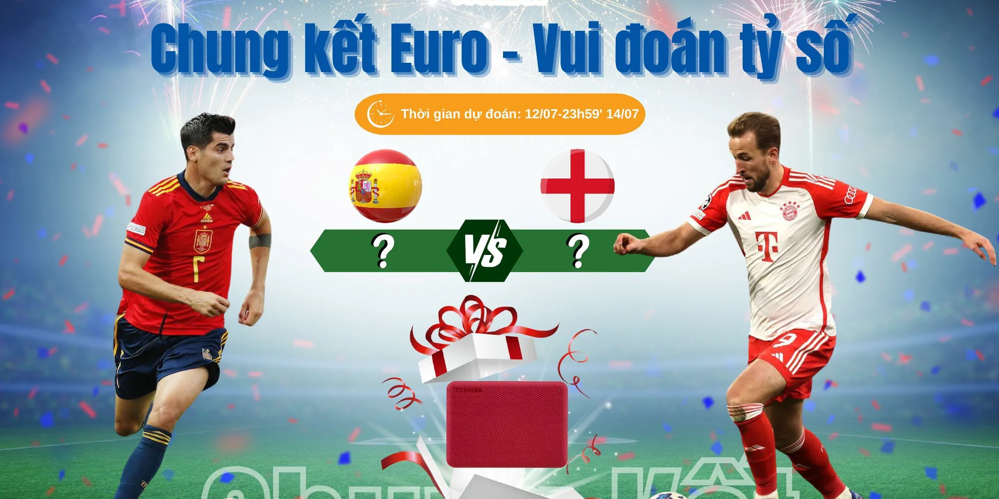 Chung Kết Euro – Vui Đoán Tỷ Số