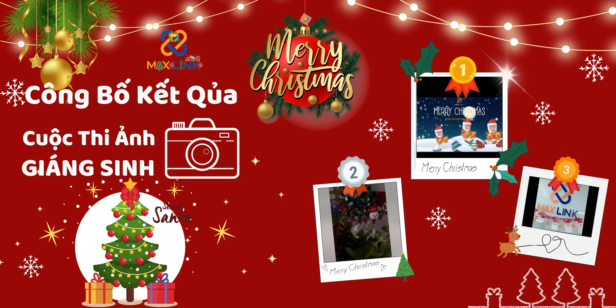 Công bố kết quả cuộc thi thi “Christmas Is Coming – Giáng Sinh An Lành