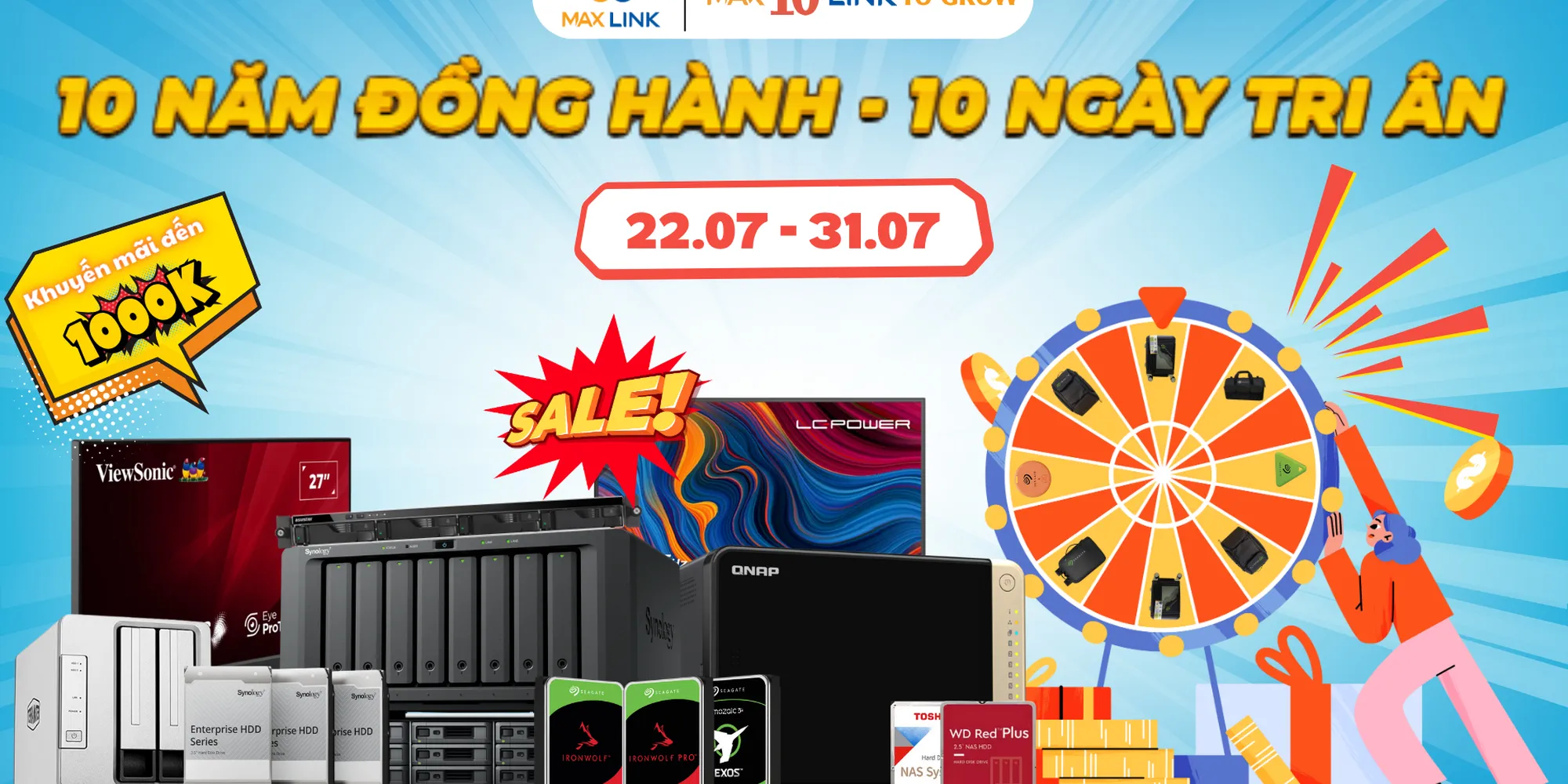 CTKM: “10 NĂM ĐỒNG HÀNH – 10 NGÀY TRI ÂN”