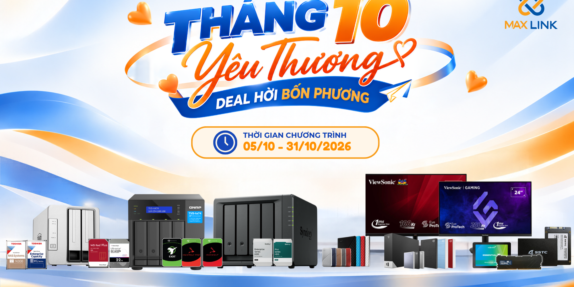 Chương Trình Khuyến Mãi “Tháng 10 Yêu Thương