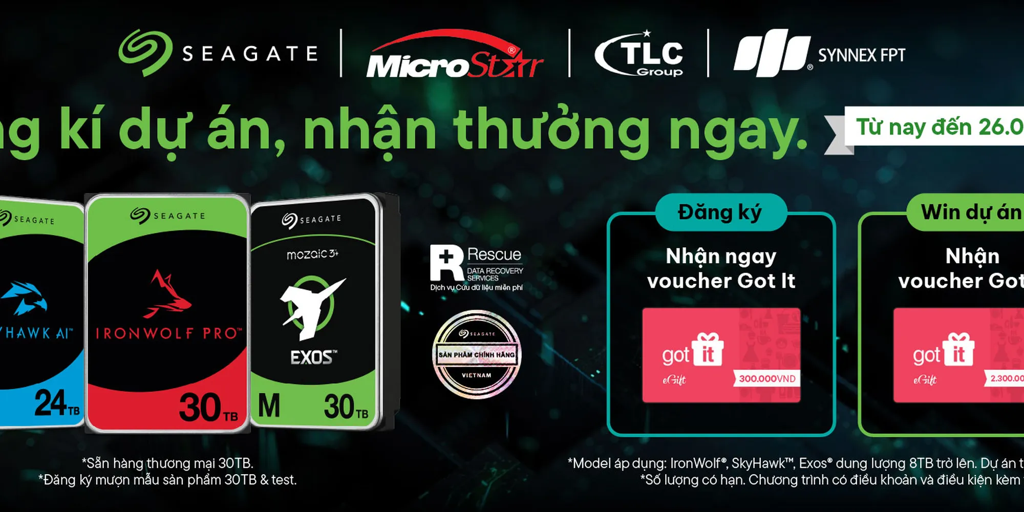 ĐĂNG KÍ DỰ ÁN, NHẬN THƯỞNG NGAY