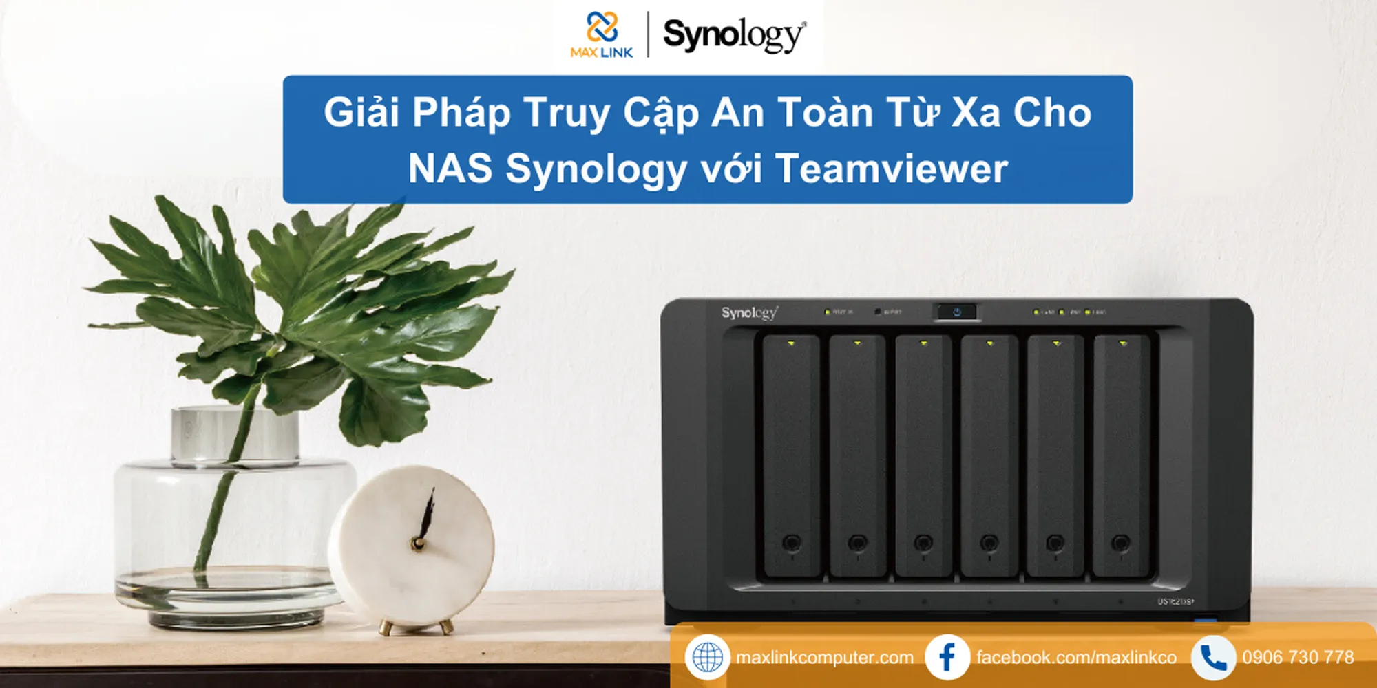 Giải Pháp Truy Cập An Toàn Từ Xa Cho NAS Synology với Teamviewer