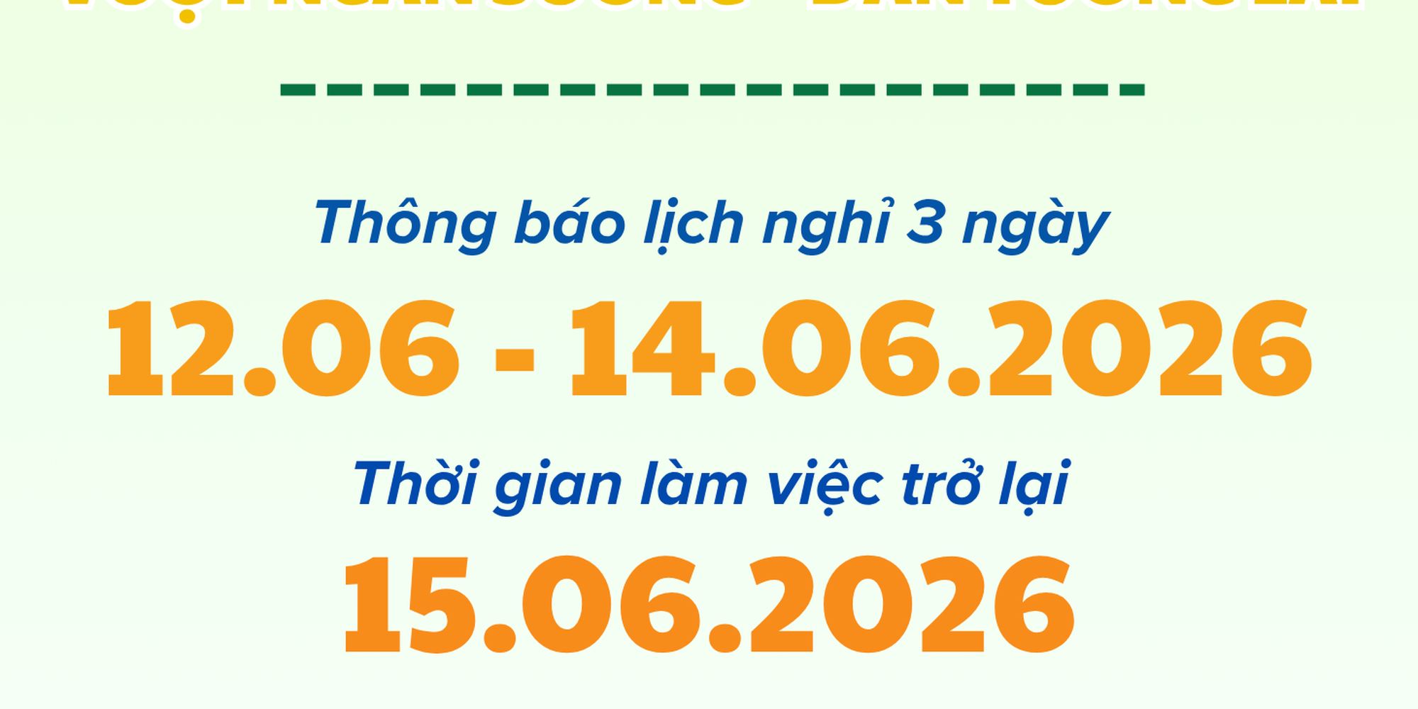 MaxLink Thông Báo Lịch Nghỉ Teambuilding 2026
