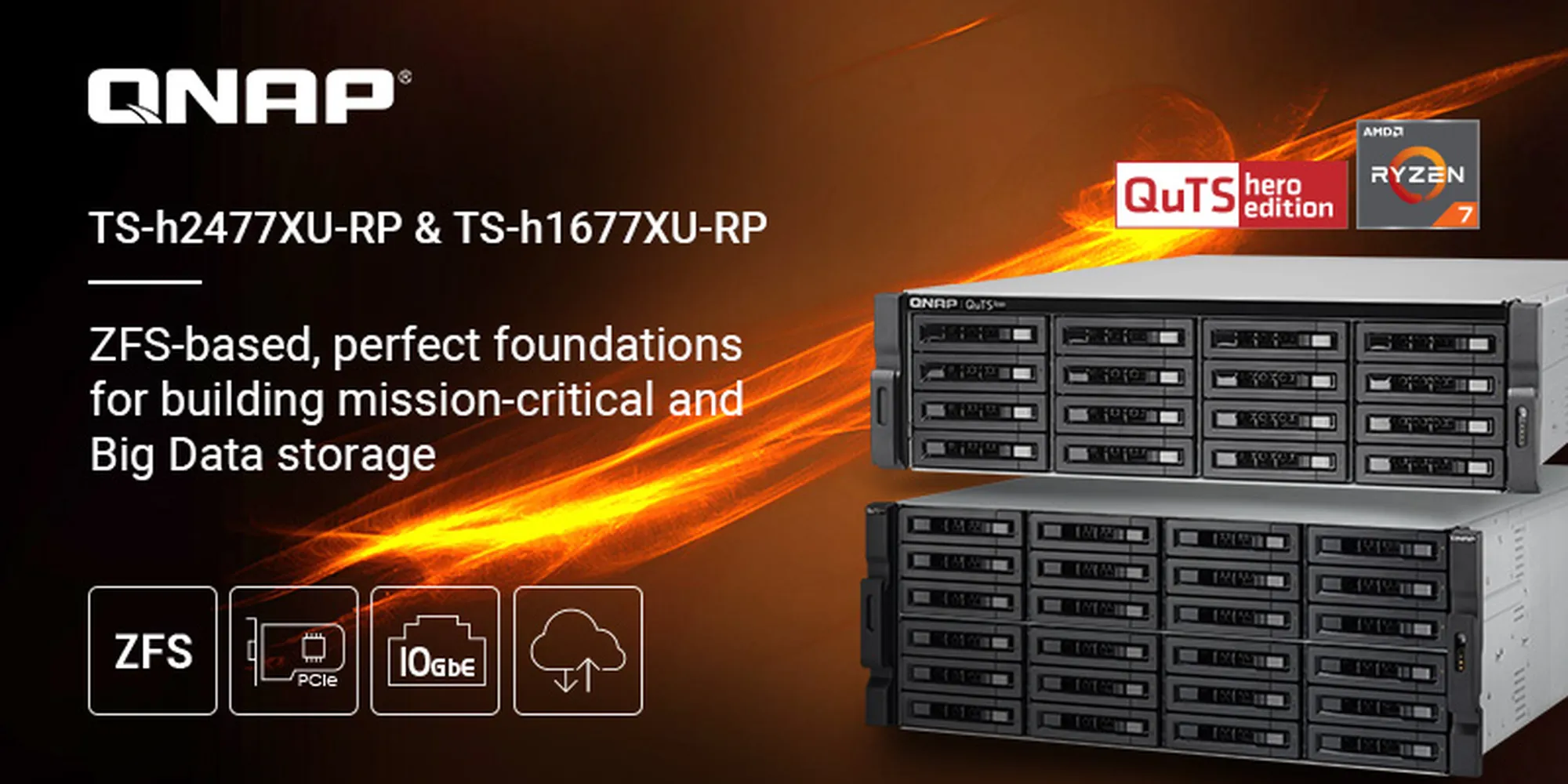 QNAP ra mắt NAS TS-h1677XU-RP và TS-h2477XU-RP dành cho doanh nghiệp vừa/ nhỏ – sản phẩm mở rộng dung lượng cao hơn dòng NAS TS-hx77XU