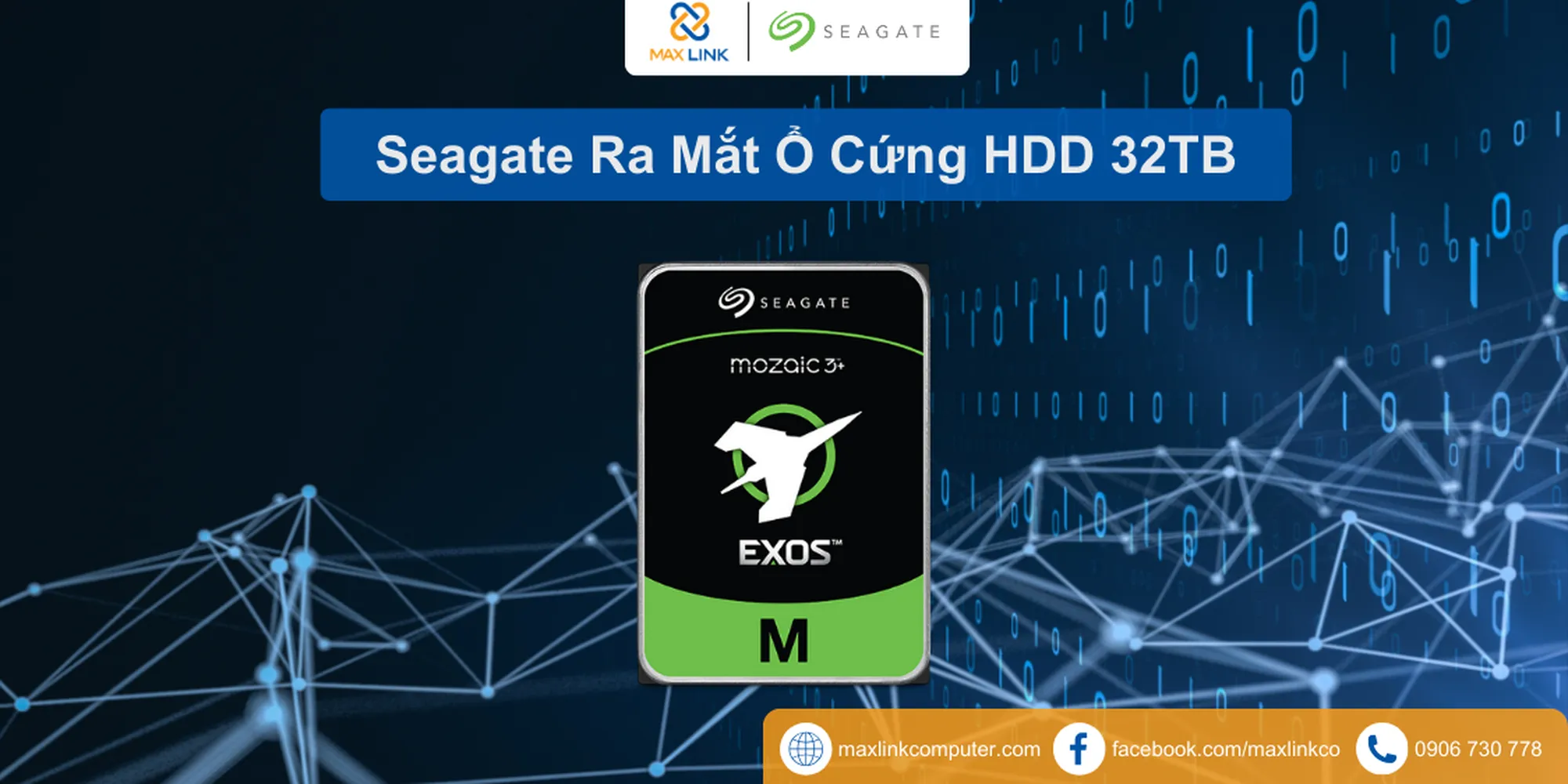 Seagate Ra Mắt Ổ Cứng HDD 32TB