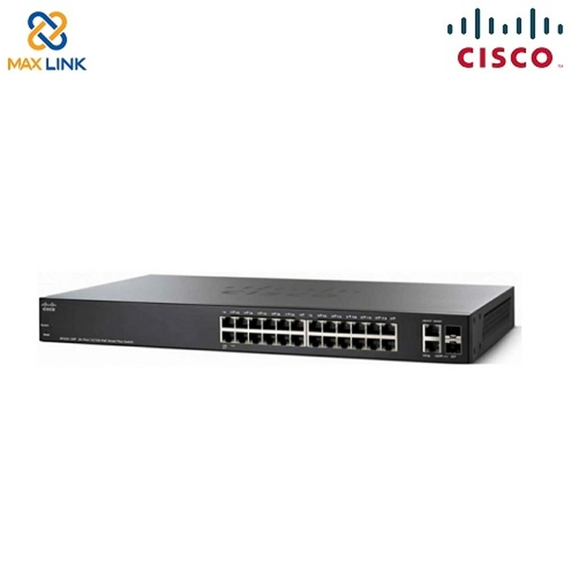Cisco SF220-24P 24-Port 10/100 PoE Smart Switch