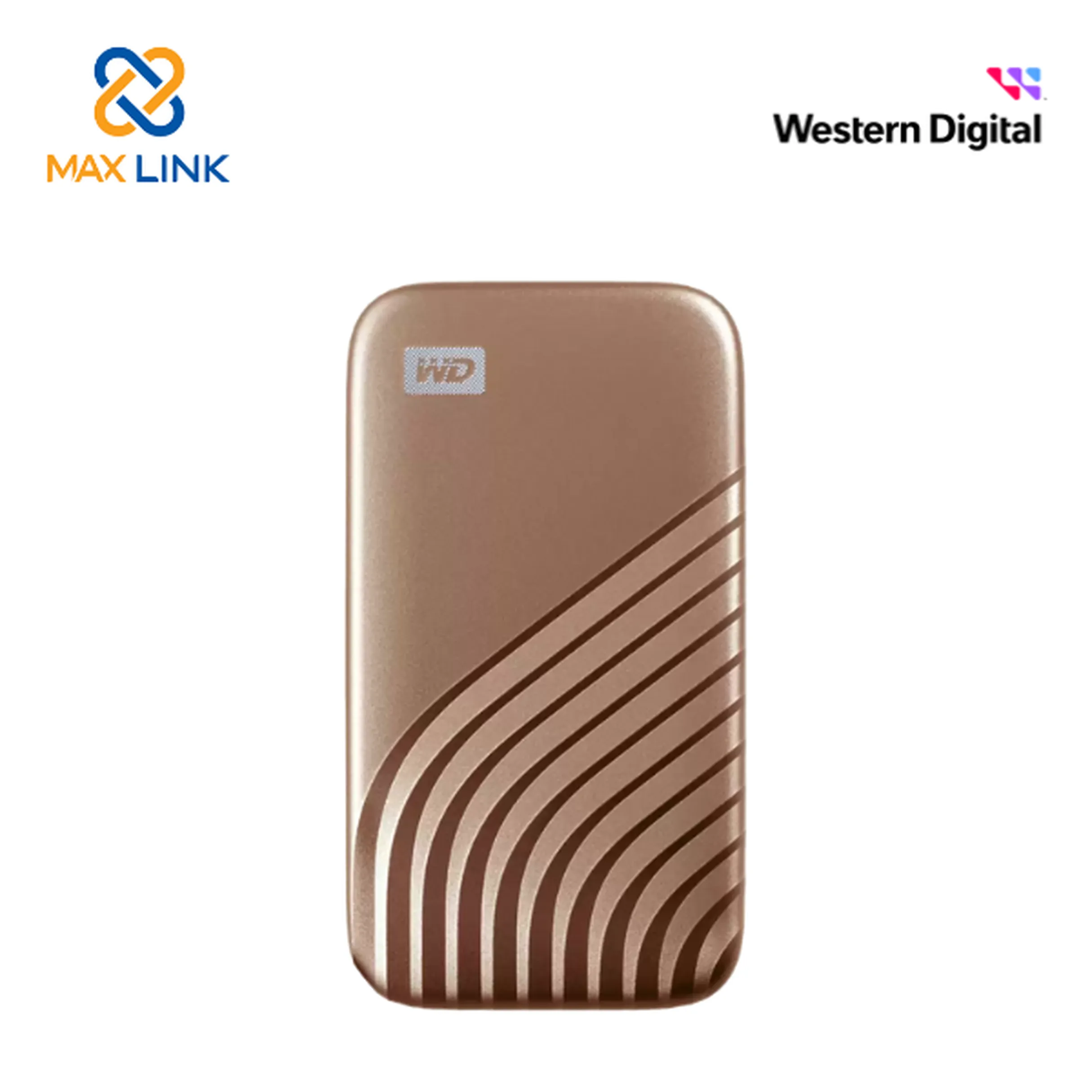 Ổ cứng di động WESTERN My Passport SSD 2TB WDBAGF0020BGD-WESN (Vàng)