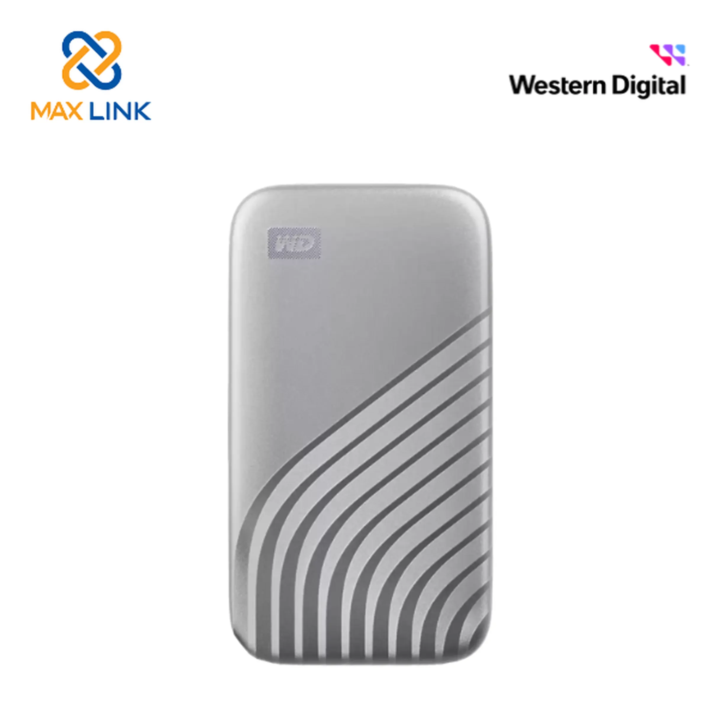 Ổ cứng di động WESTERN My Passport SSD 500GB WDBAGF5000ASL-WESN (Bạc)