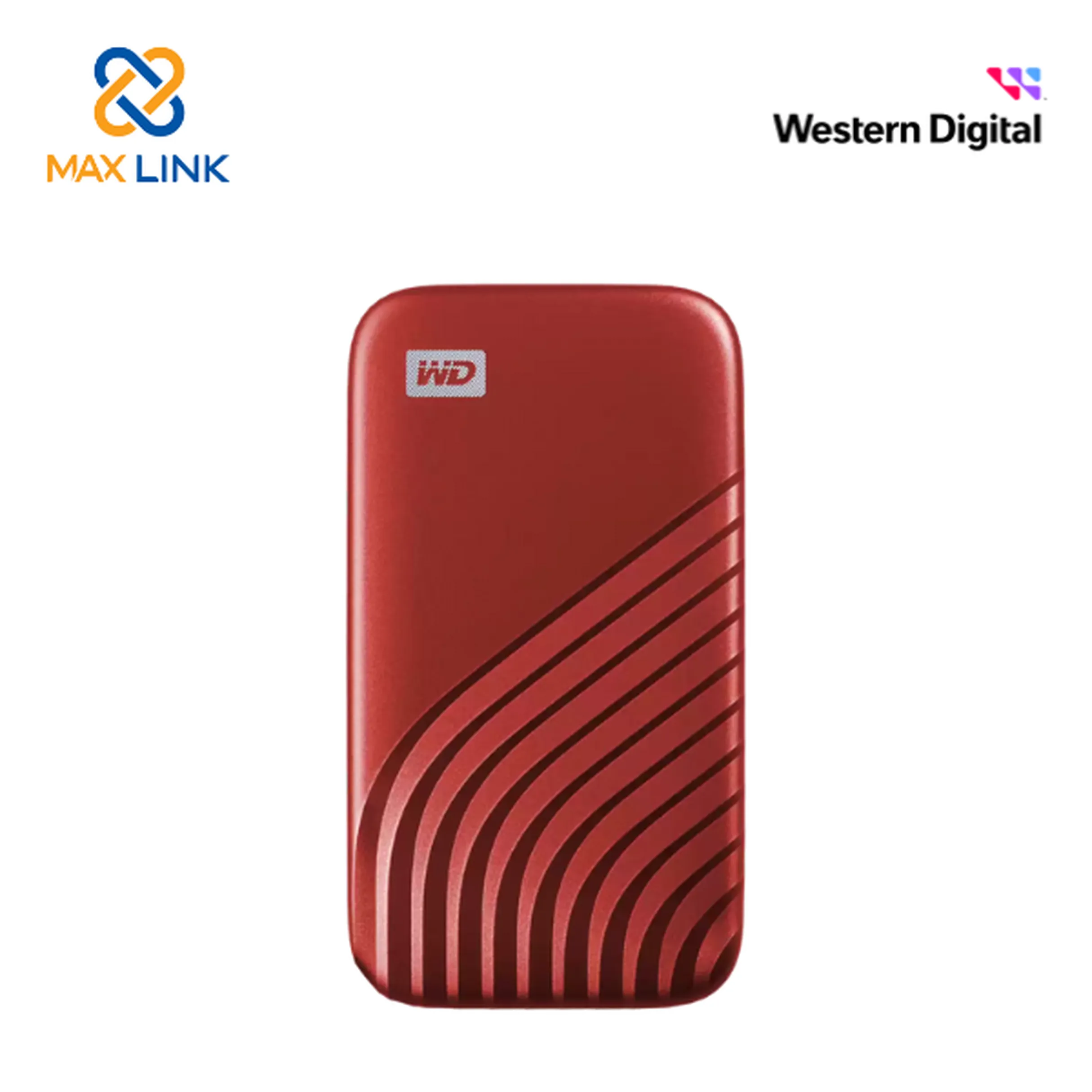 Ổ cứng di động WESTERN My Passport SSD 500GB WDBAGF5000ARD-WESN (Đỏ)