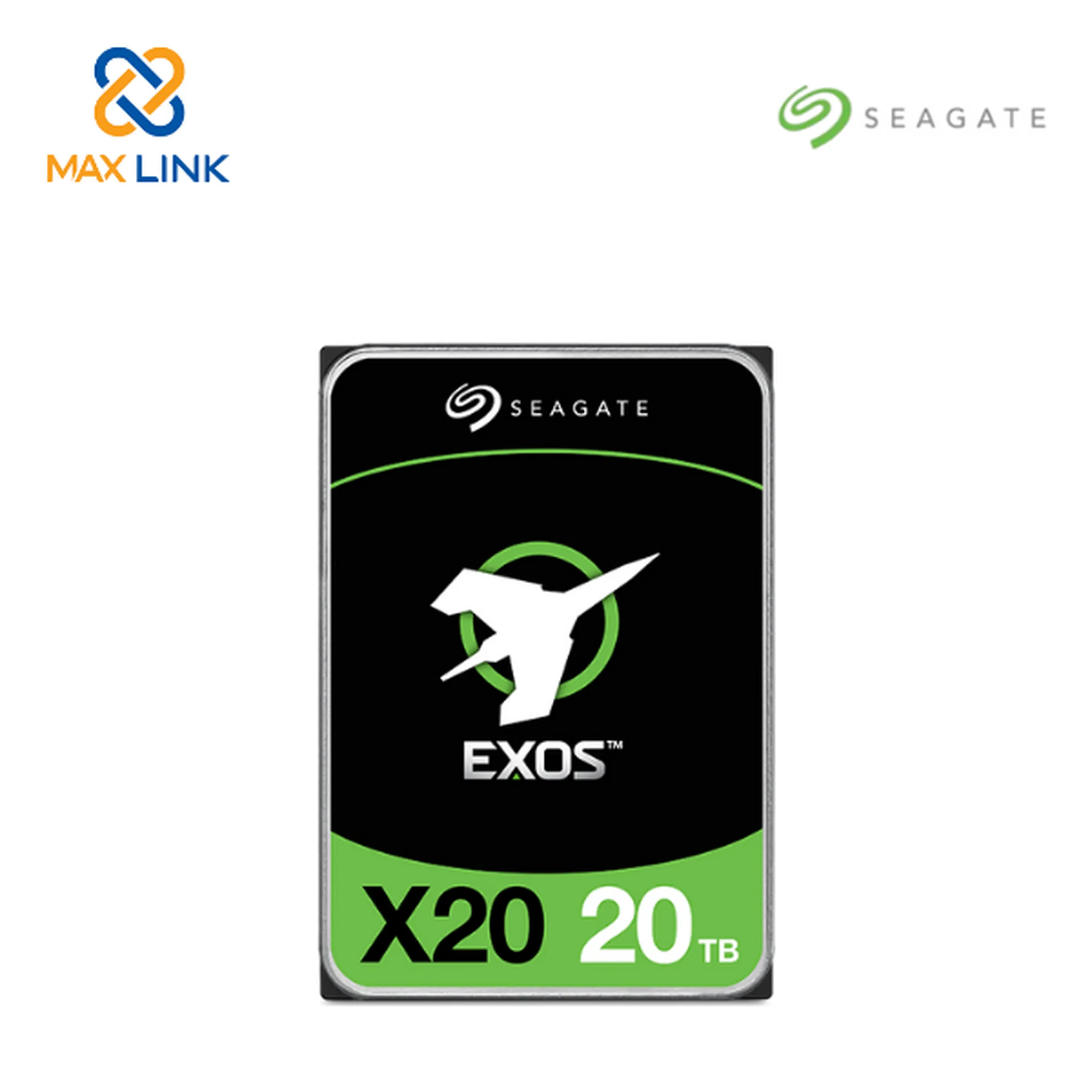 Ổ cứng NAS Seagate Exos X20 HDD 20TB 3.5 SATA 512E Format 285 MB/s 7200rpm ST20000NM007D