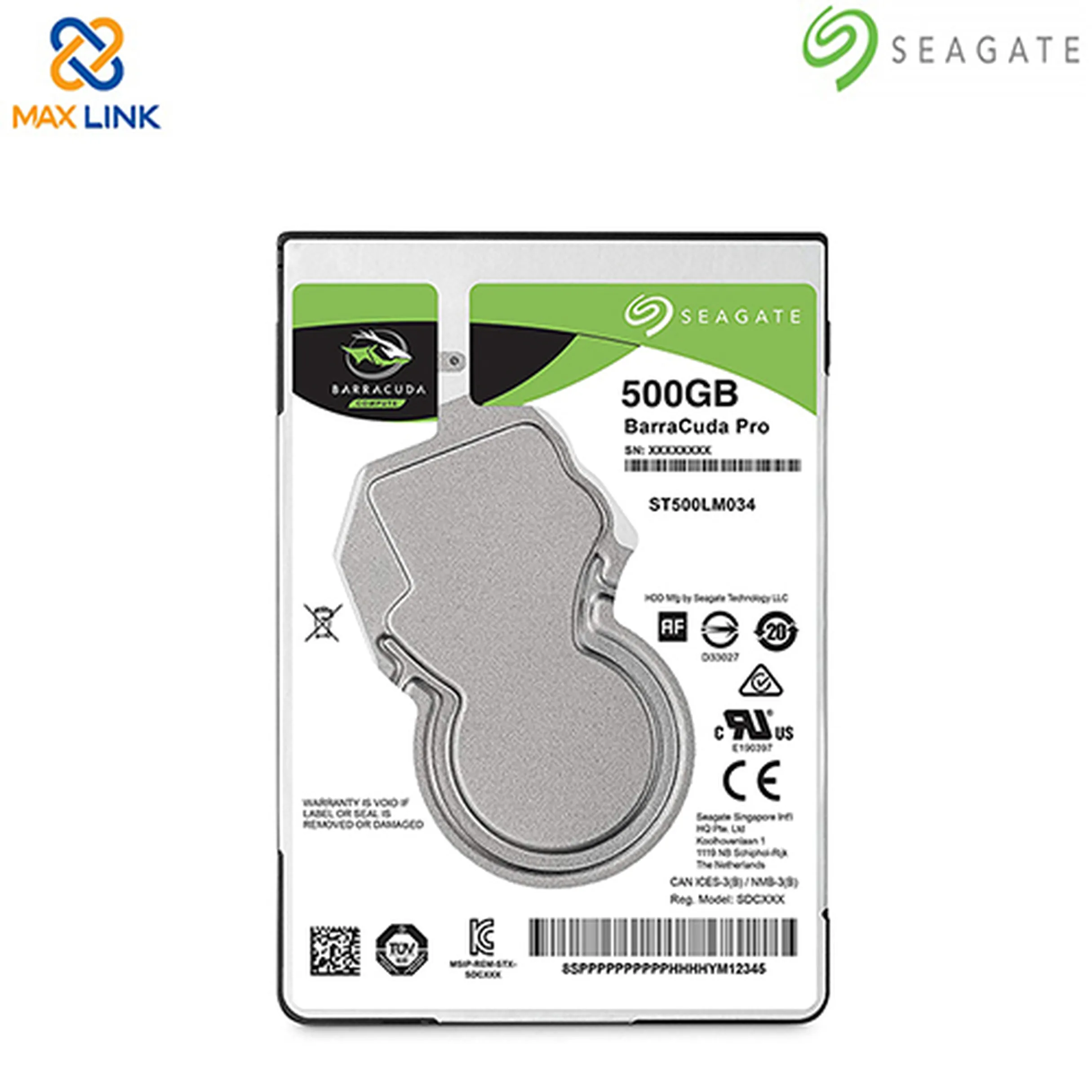 Ổ cứng Seagate BARRACUDA Notebook HDD 500GB ST500LM034