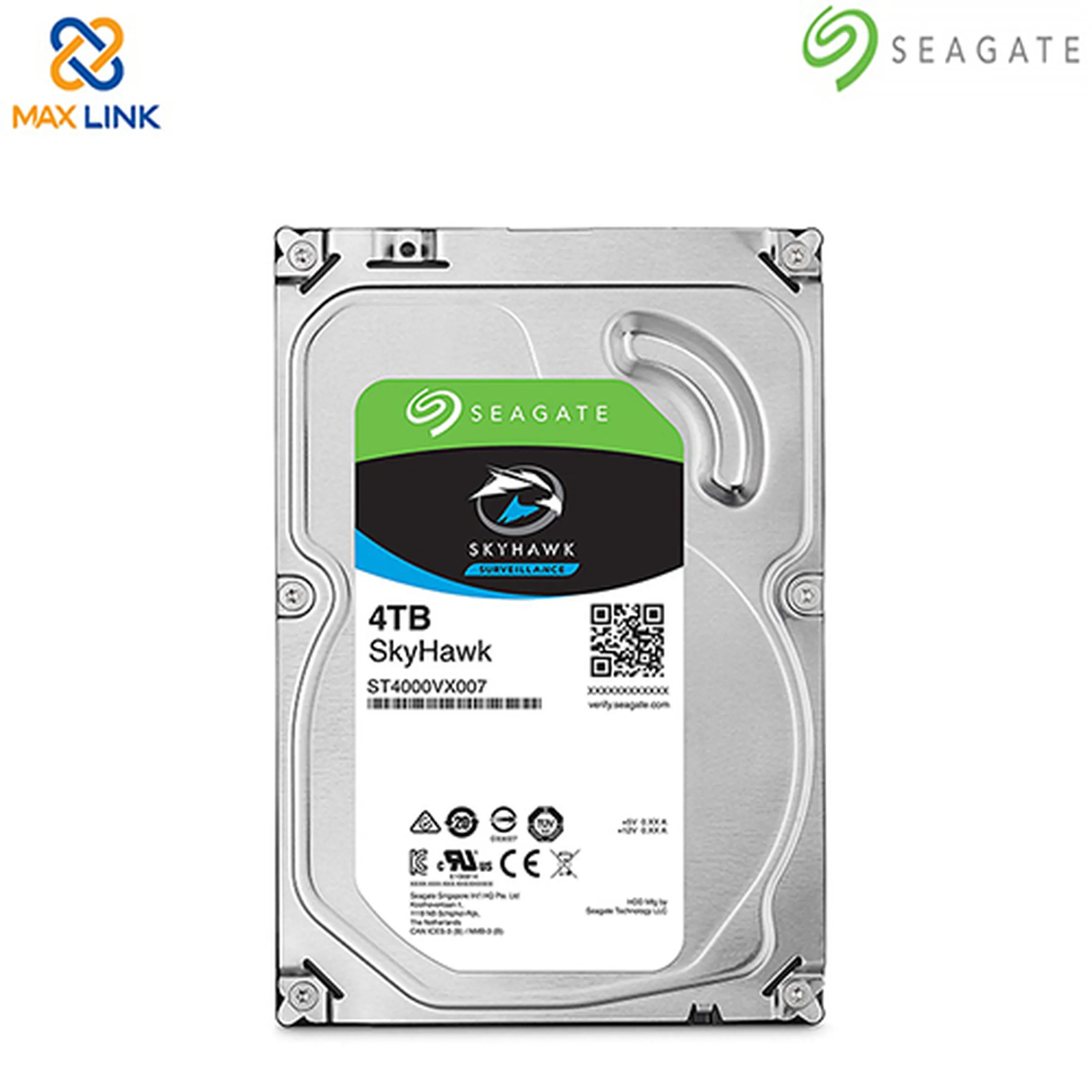 Ổ cứng Seagate SKYHAWK HDD 4TB ST4000VX007