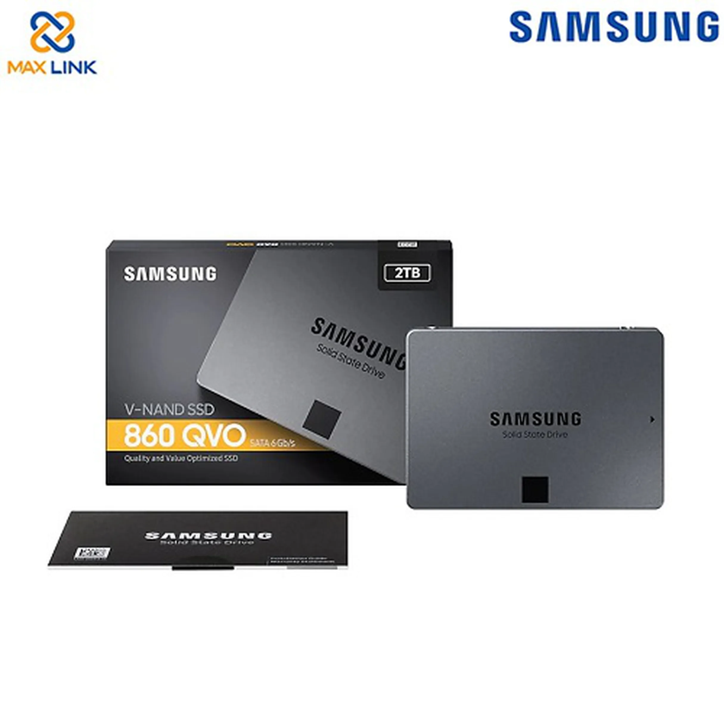 Ổ cứng SAMSUNG SSD 860QVO SATA III 2TB MZ-76Q2T0BW
