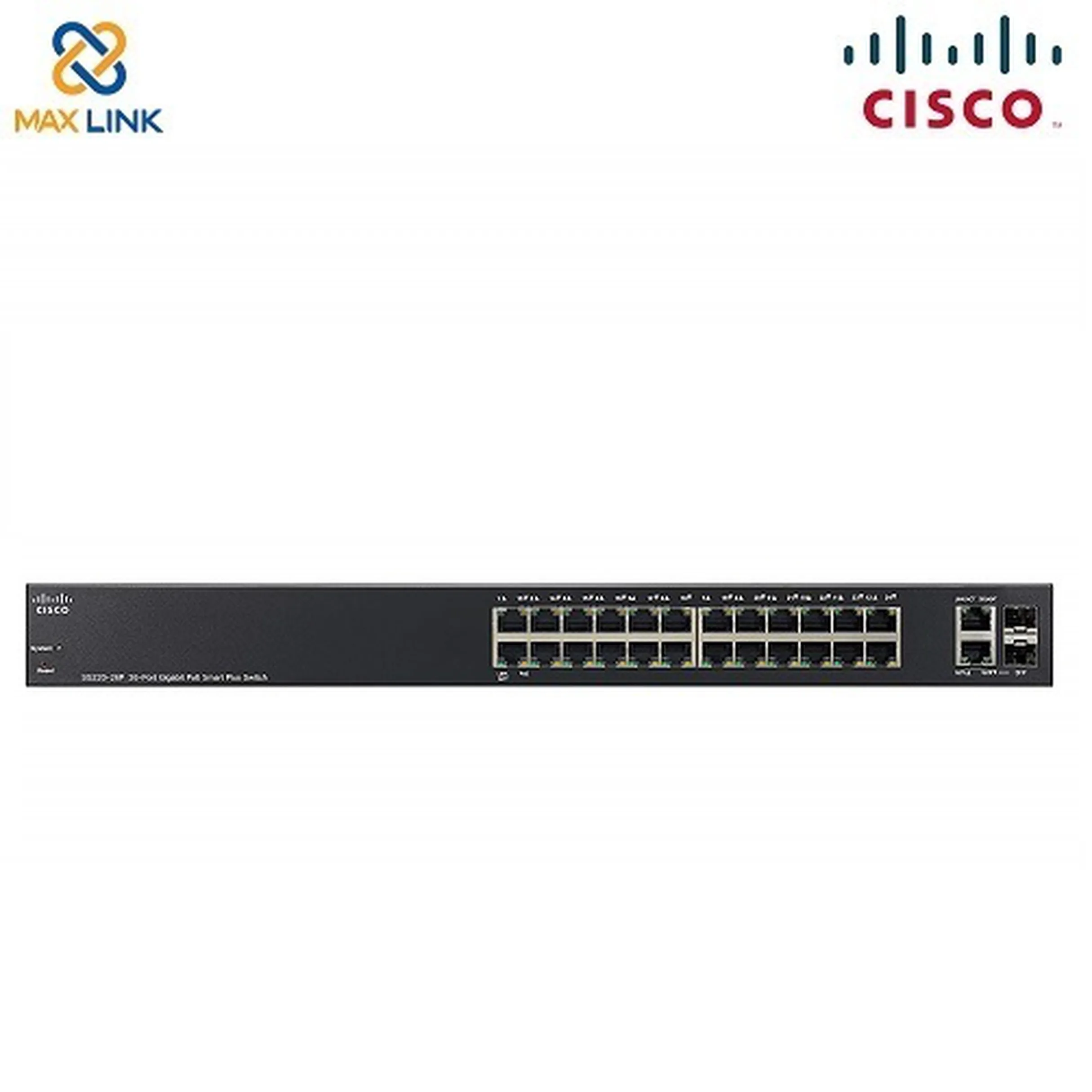 Cisco SG220-26P 26-Port Gigabit PoE Smart Switch