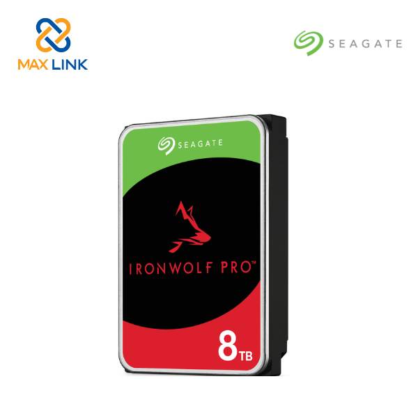 Ổ cứng HDD SEAGATE NAS IRONWOLF PRO 3.5 8TB ST8000VN002
