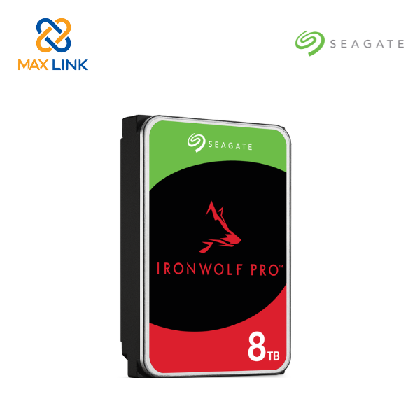 Ổ cứng HDD SEAGATE NAS IRONWOLF PRO 3.5 8TB ST8000VN002