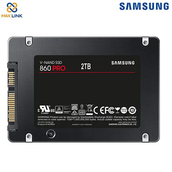 Ổ cứng SAMSUNG SSD 860 PRO 2TB MZ-76P2T0BW