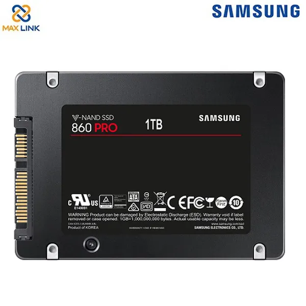 Ổ cứng SAMSUNG SSD 860 PRO 1TB MZ-76P1T0BW