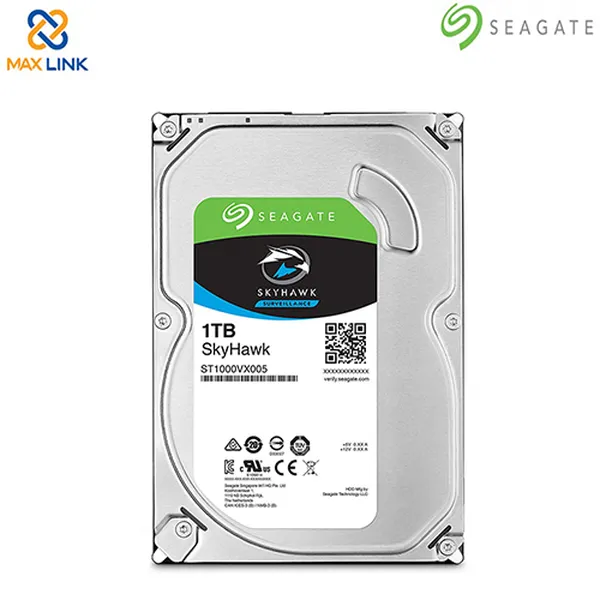Ổ cứng Seagate SKYHAWK HDD 1TB ST1000VX005
