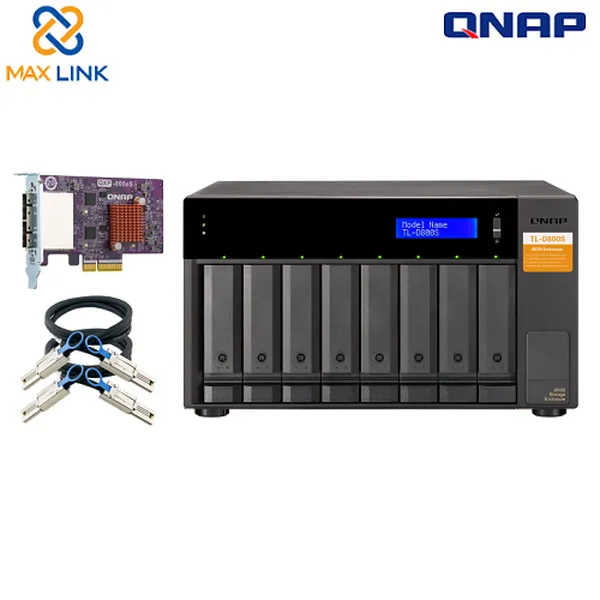 Thiết bị lưu trữ mạng NAS QNAP TL-D800S (Bộ mở rộng) 