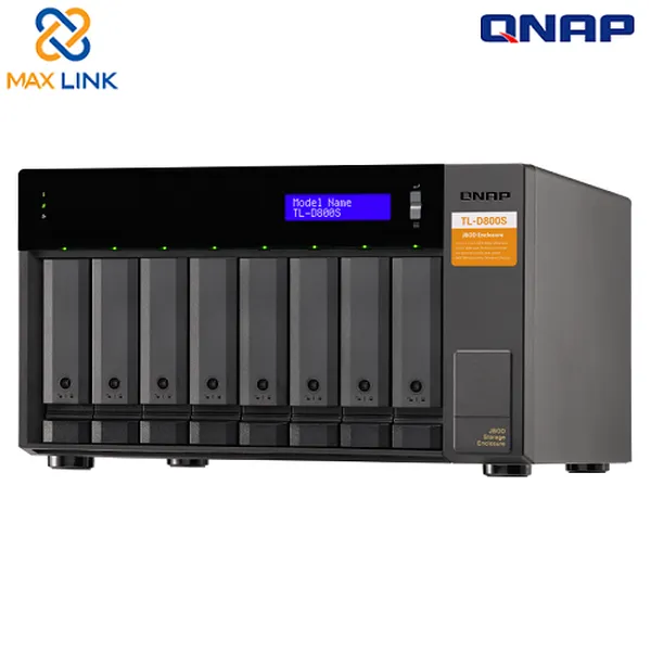 Thiết bị lưu trữ mạng NAS QNAP TL-D800S (Bộ mở rộng) 