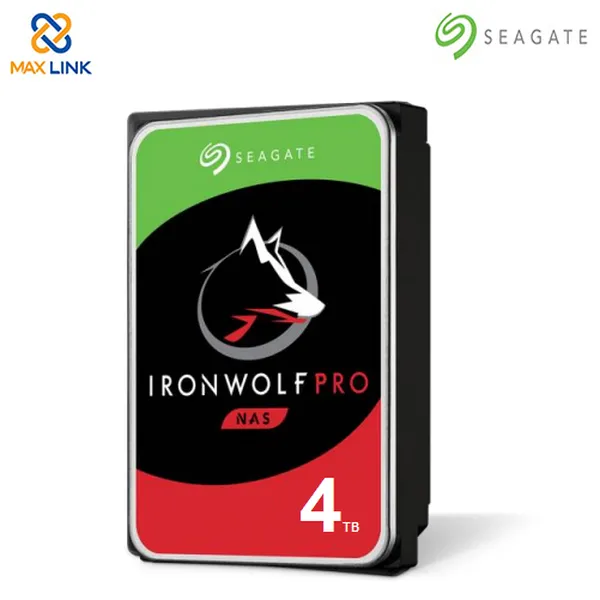 Ổ cứng Seagate IRONWOLF PRO Dung lượng 4TB ST4000NE001