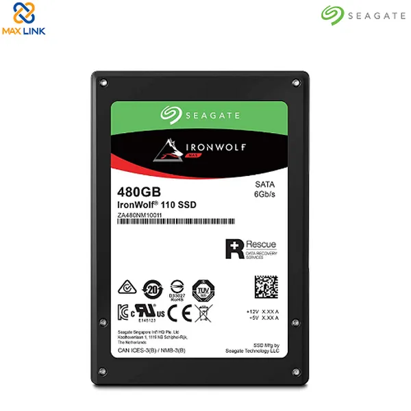 Ổ cứng SEAGATE SSD IronWolf 110 ZA480NM10011