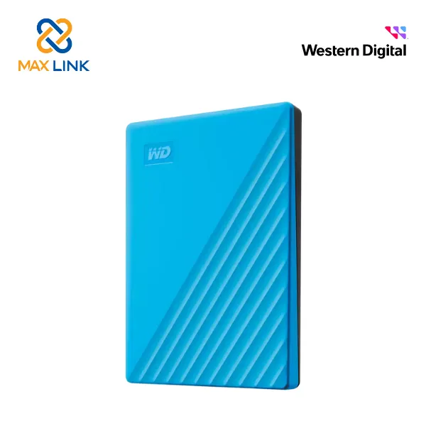 Ổ cứng di động WESTERN My Passport 4TB WDBPKJ0040BBL-WESN (Xanh)