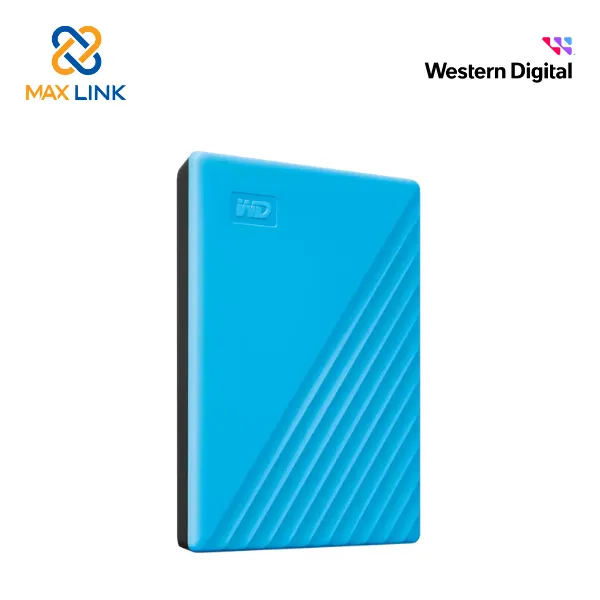 Ổ cứng di động WESTERN My Passport 4TB WDBPKJ0040BBL-WESN (Xanh)