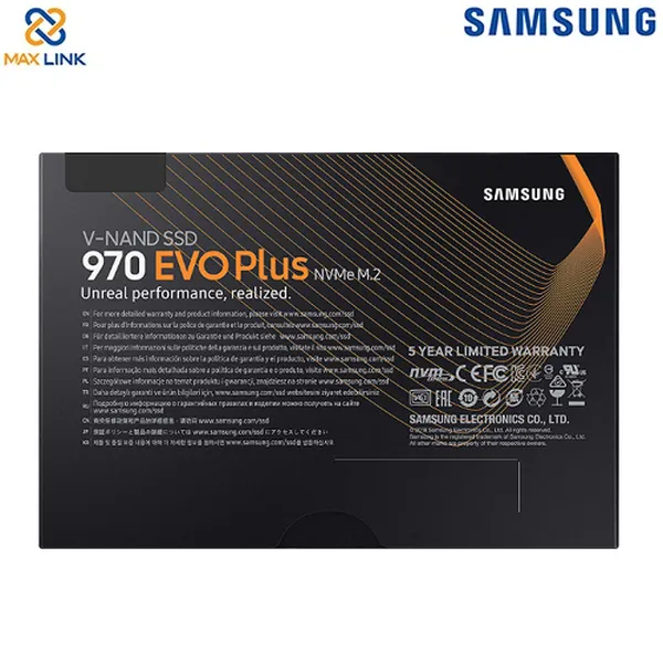 Ổ cứng SAMSUNG SSD 970 EVO PLUS 500GB MZ-V7S500BW