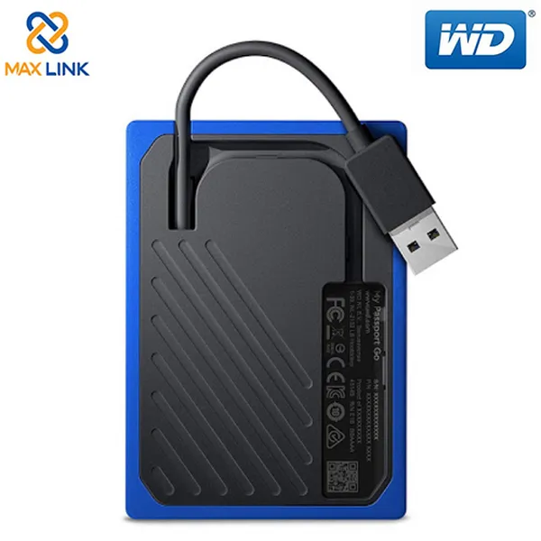 Ổ cứng di động WD My Passport GO Blue 500GB WDBMCG5000ABT-WESN