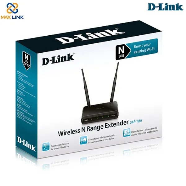 Bộ phát sóng Wireless Access Point N300 DAP-1360