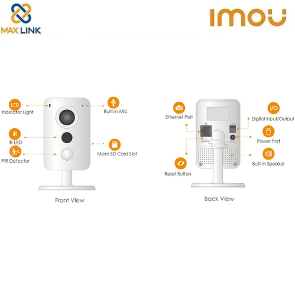 Camera wifi ngoài trời 2MP DAHUA IMOU Cube IPC-K22P