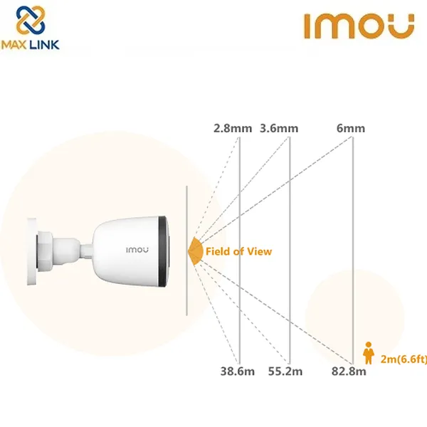 Camera wifi ngoài trời 2MP DAHUA IMOU IPC-F22A