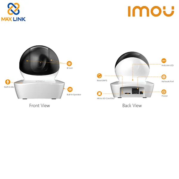 Camera wifi trong nhà 4MP DAHUA IMOU Ranger Pro Z IPC-A46ZP