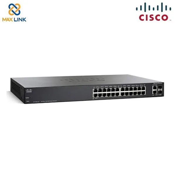Cisco SF250-24P 24-Port 10/100 PoE Smart Switch