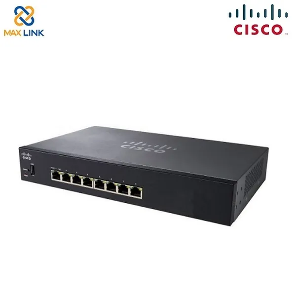 Cisco SF350-08 8-port 10/100 Managed Switch