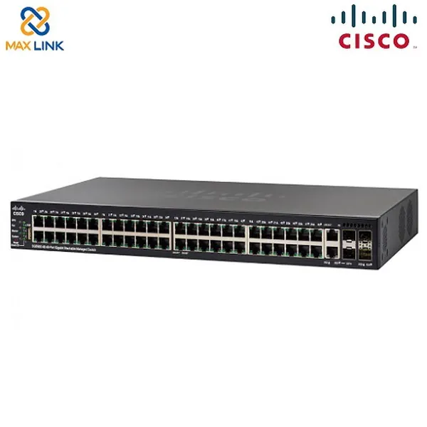 Cisco SF550X-48 48-port 10/100 Stackable Switch