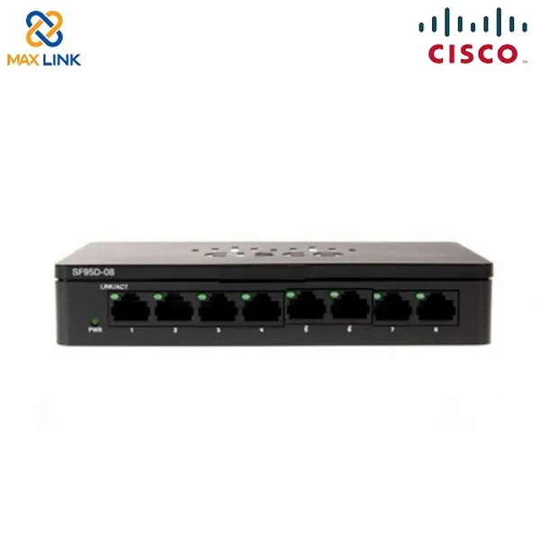 Cisco SF95D-08 8-Port 10/100 Desktop Switch