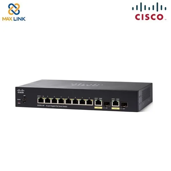 Cisco SG250-10P 10-port Gigabit PoE Switch